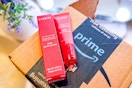 laneige glowy lips balm on a prime box