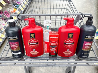 tresemme colgate old spice products in walgreens cart