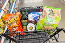 meijer groceries in shopping cart