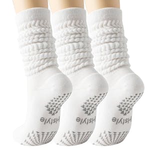 3 Pairs Grip Pilates Socks