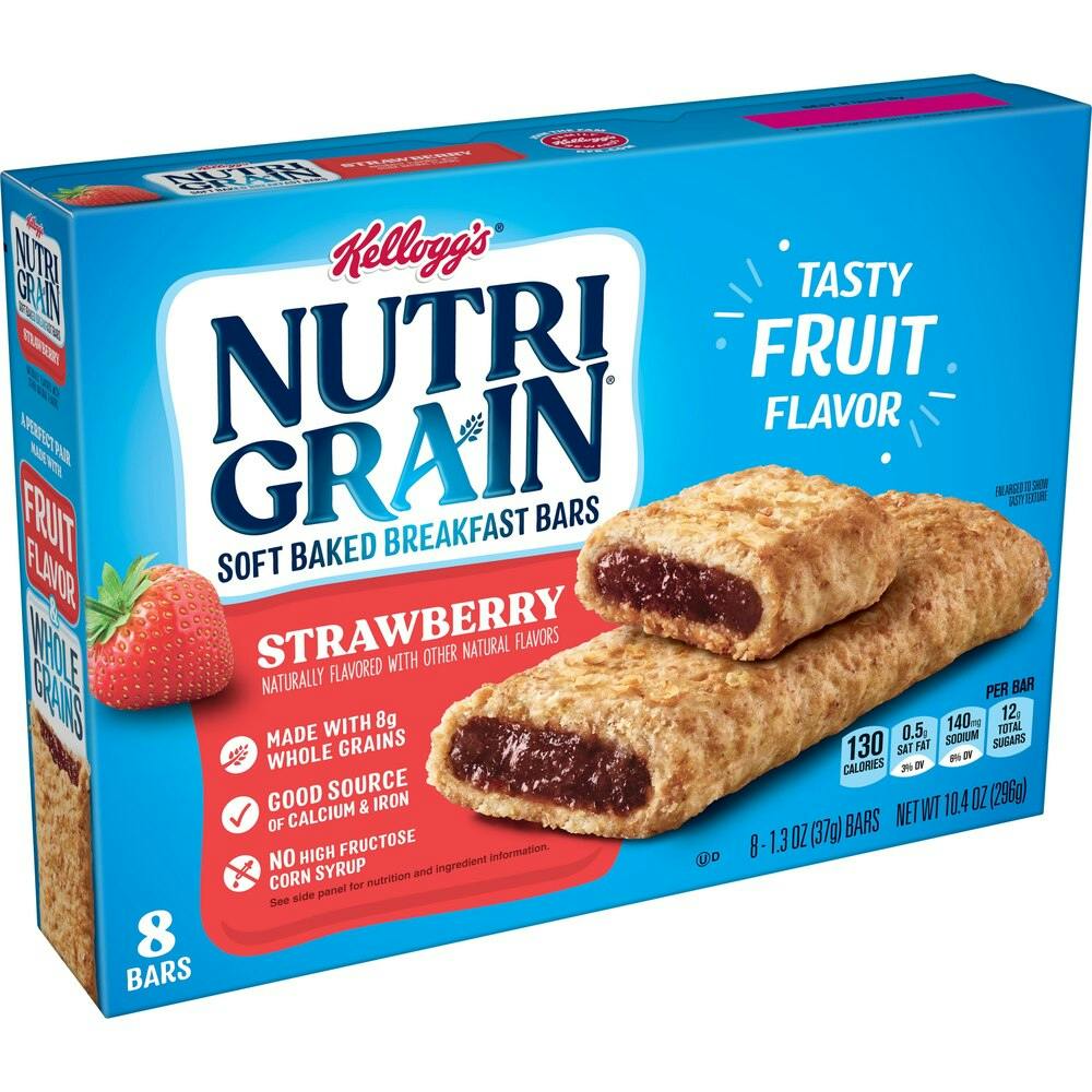 2 Nutri-Grain Bar Packs