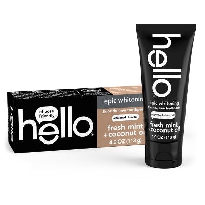 Hello Charcoal Whitening Toothpaste