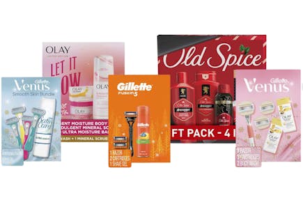 5 P&G Personal Care Gift Sets