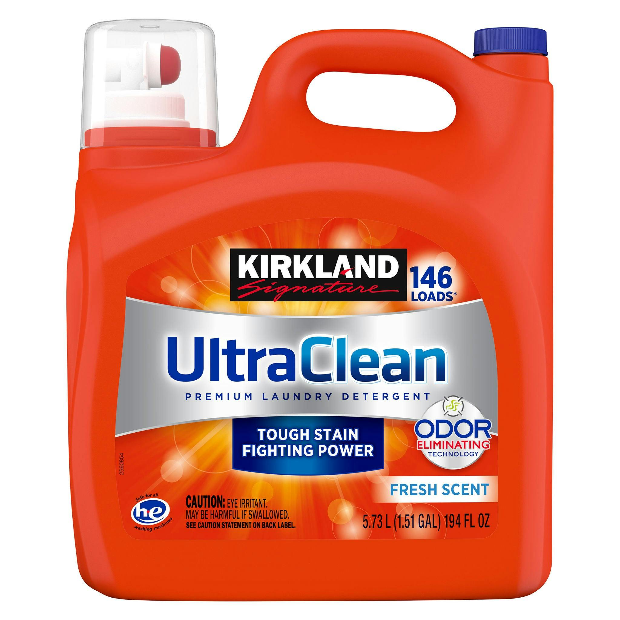 Kirkland Signature Laundry Detergent Jug