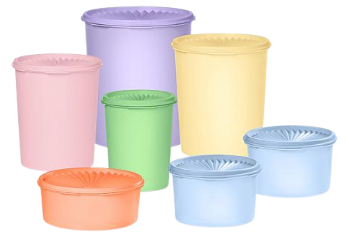 Tupperware Canister Set