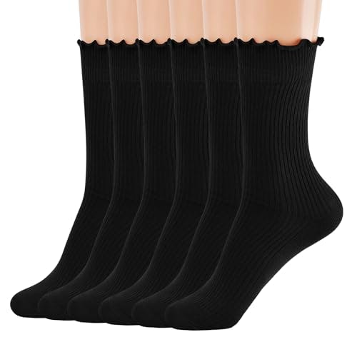 Women's Ruffle Socks 6-Pack