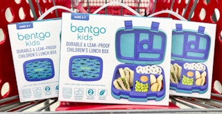 bentgo lunch boxes sitting in a target cart