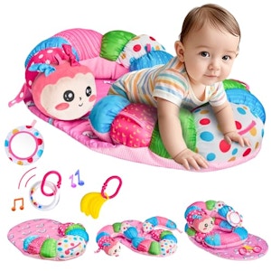 3-in-1 Tummy Time Pillow & Mat