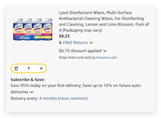 Lysol Disinfectant Wipes