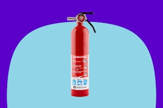 fire extinguisher on KCL template