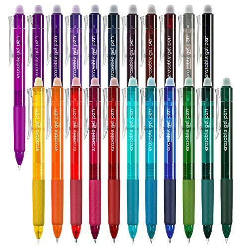 Retractable Erasable Gel Pens