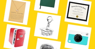 amazon graduation gifts in a collage