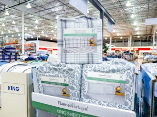 costco flannel protugal sheet set clearance 1
