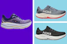 sneakers in a collage