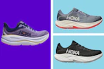sneakers in a collage