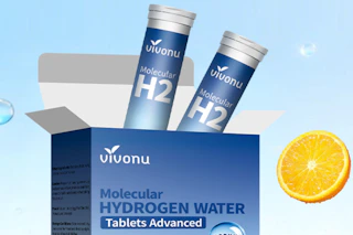 tubes of water tablets in a box