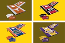 4 college footable cornhole game sets