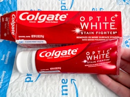 Colgate Optic White Toothpaste 3-Pack, Only $5.64 During Prime Big Deal Days