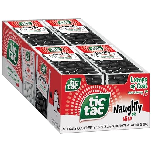 Tic Tac Lumps of Coal 12-Pack
