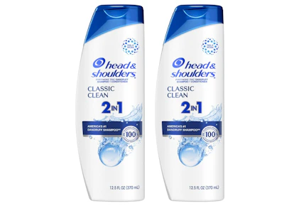 2 Head & Shoulders Shampoos