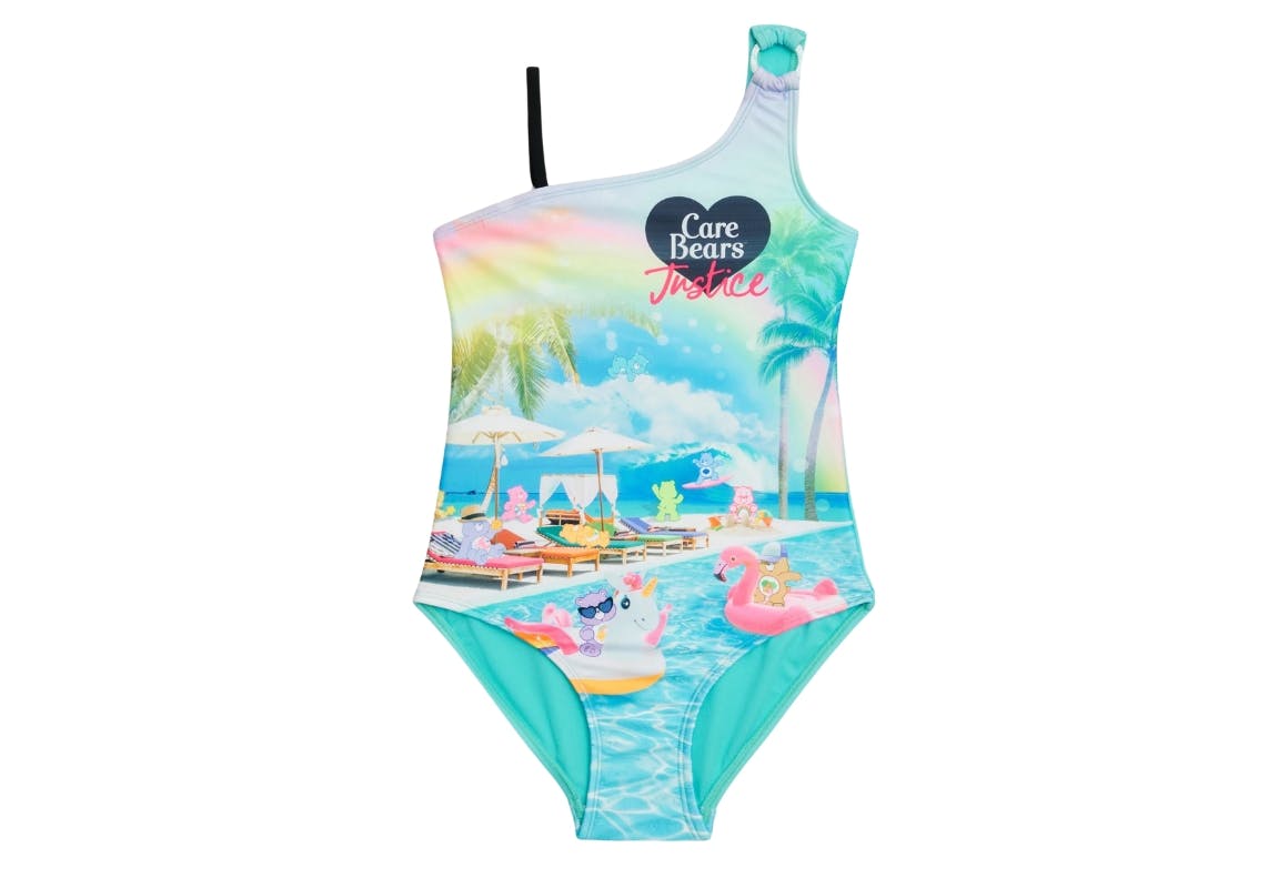 Justice Kids' Care Bears Swimsuit