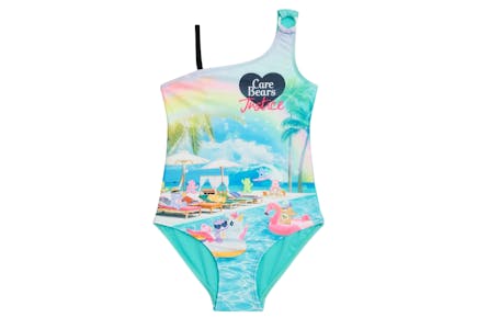 Justice Kids' Care Bears Swimsuit