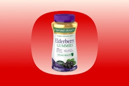 Nature's Bounty 70-Count Elderberry Gummies, as Low as $7.67 on Amazon card image