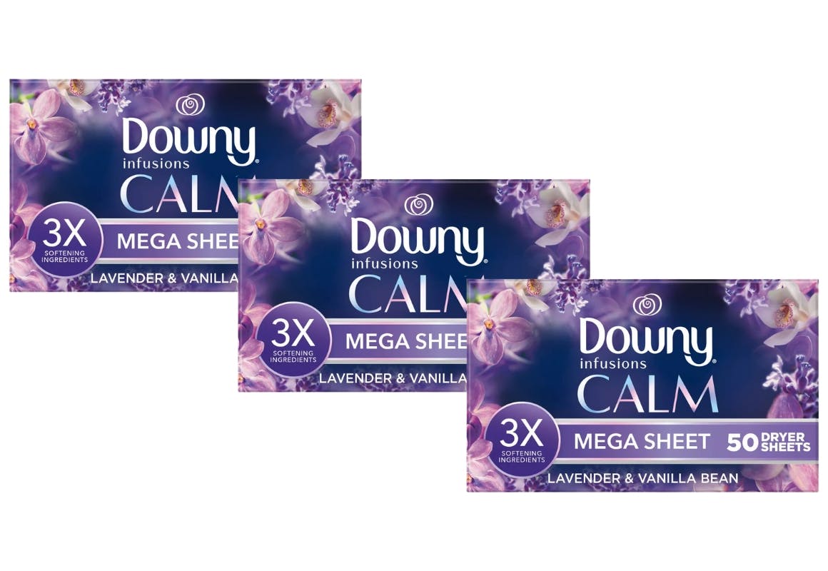 3 Downy Mega Dryer Sheet Boxes