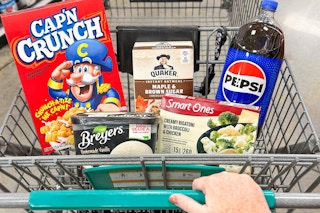 kroger 5x digital coupon deals groceries in shopping cart