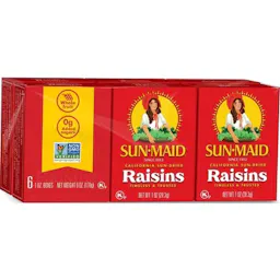 Sun-Maid Raisins 6-Pack