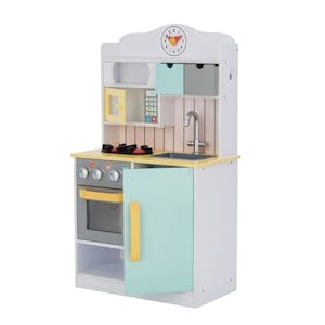 Interactive Wooden Play Kitchen