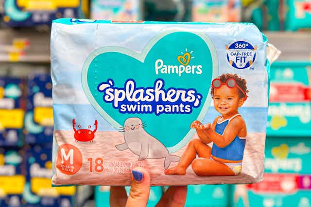 Pampers Splashers Swim Pants, Just $4.33 at CVS card image