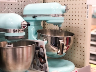 KitchenAid mixer on display at Target