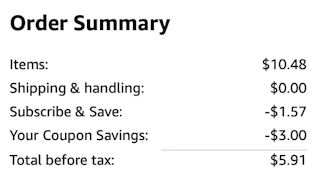 Raid Ant Bait Amazon receipt