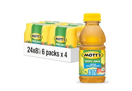 Mott's Apple Grape Juice 24-Pack
