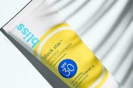 Bliss Block Star Tinted Sunscreen, Only $9.90 on Amazon (Reg. $25) card image