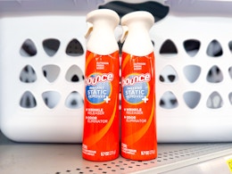 Bounce Instant Static Remover Spray, $2.83 at Walmart (Save 50%) card image