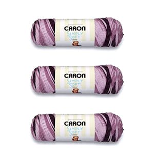 Caron Simply Soft Yarn 3-Pack
