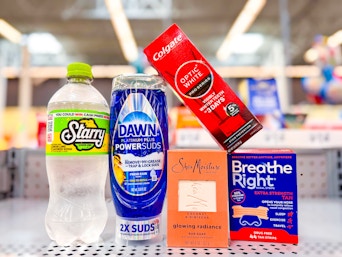 Sarry Soda, Dawn PowerSuds, Colgate Toothpaste, SheaMoisture Bar Soap & Breathe Right Strips at Walmart