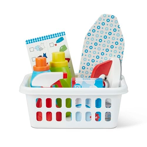 Melissa & Doug Laundry Basket Play Set