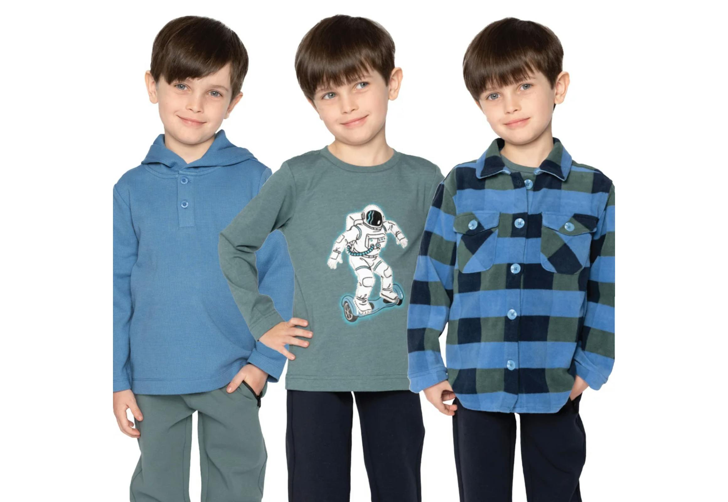 5 Pekkle Toddler Top 3-Packs