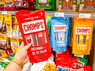 Target Chomps meat sticks