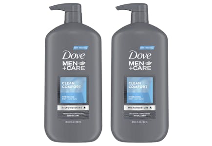 2 Dove Men Body Washes