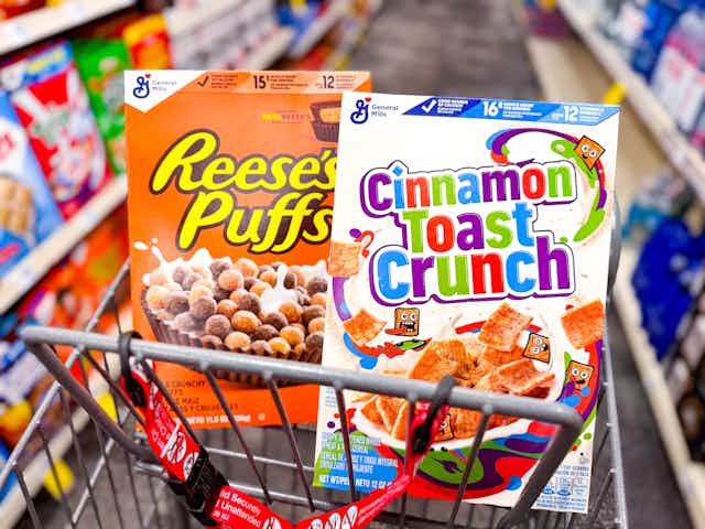 General Mills Cereal, Only $1.49 Each at CVS card image