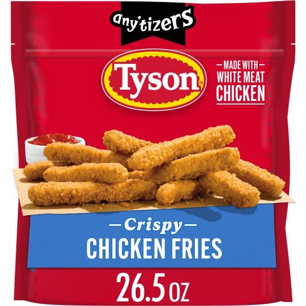 2 Tyson Any'tizers Chicken Fries