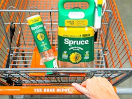 Spruce Weed and Grass Killer Deals Available at Lowe's and The Home Depot card image