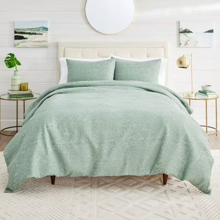 BHG 3-Piece Duvet Cover Set