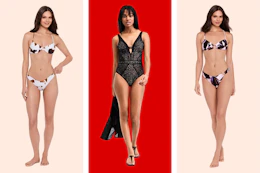 3 women's swimwear styles