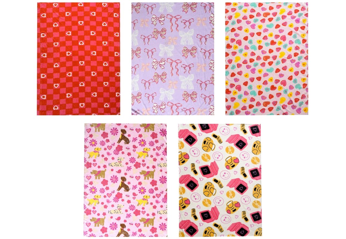 Way to Celebrate Valentine Blanket