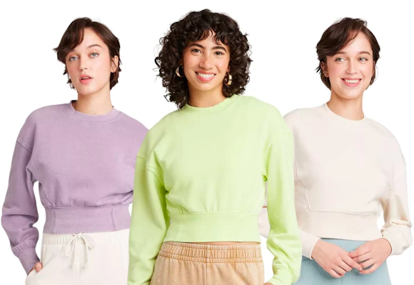 Cropped Crewneck